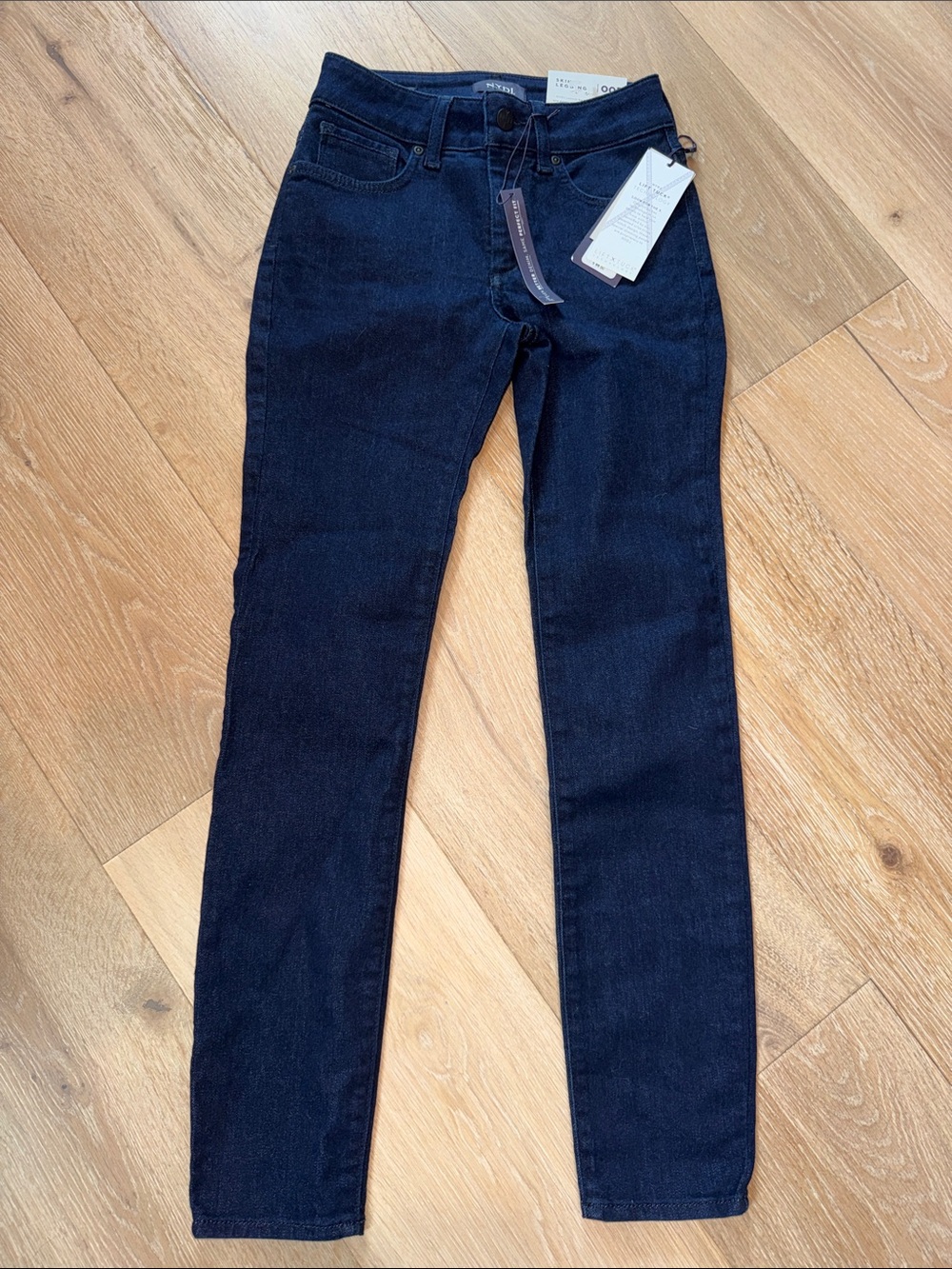 NYDJ Women's Dark Blue Skinny Jeans Lift Tuck technology